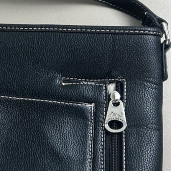 Montana West Sugar Skull Collection Black Conceal Carry Crossbody Embroidered - Picture 15 of 15